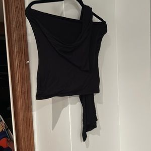 Cassis tie around the neck tube top